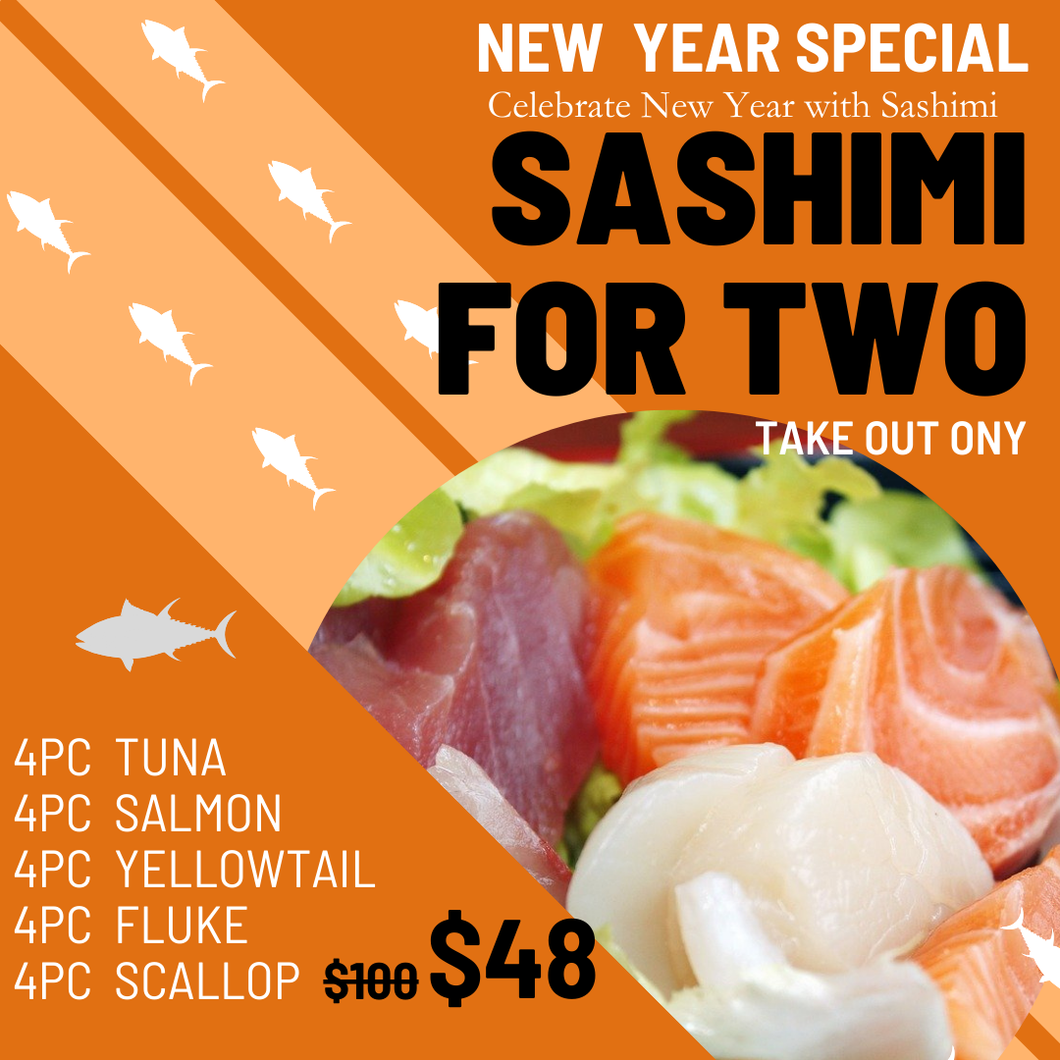 4. Sashimi Set for Two(for Osechi Purchaser)